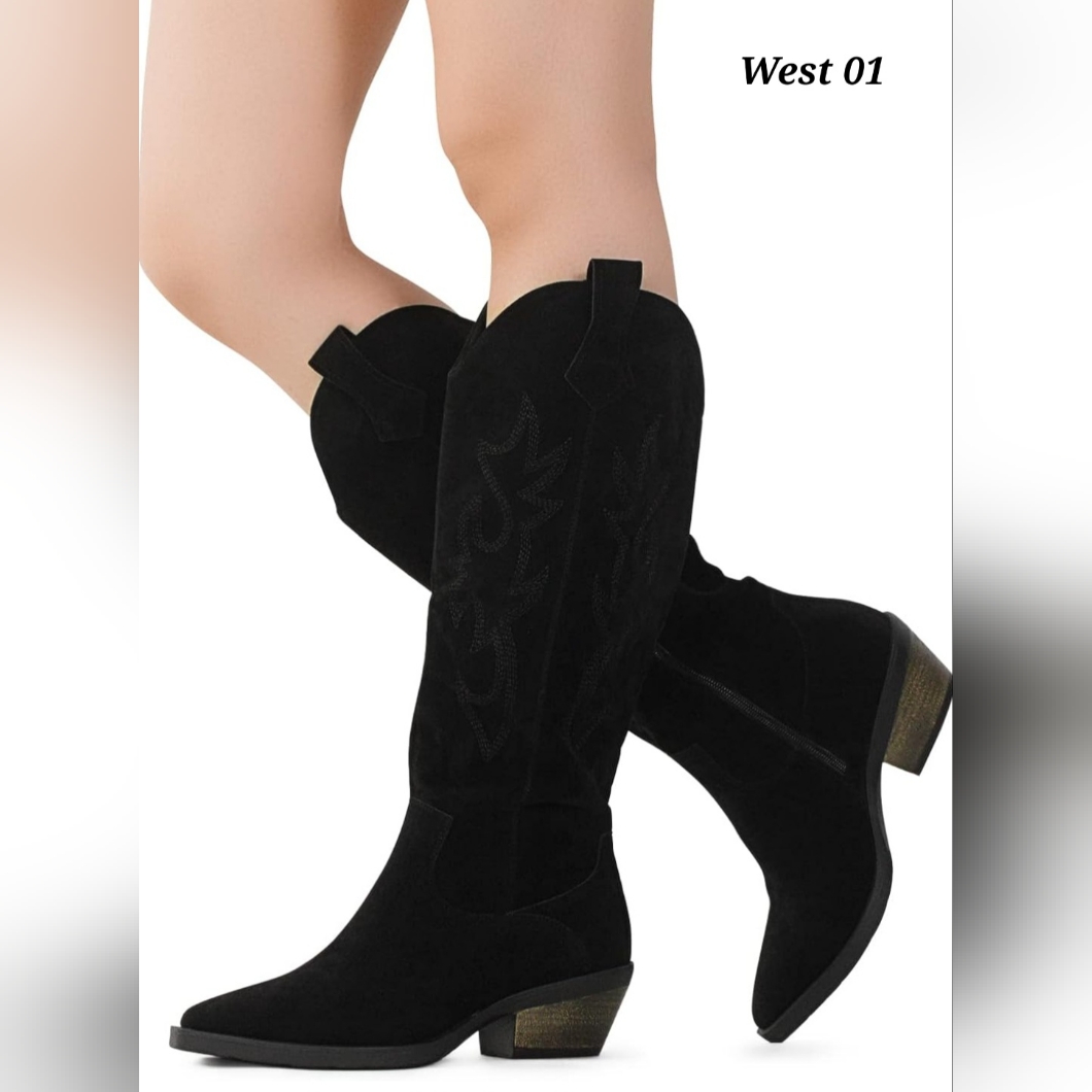 Womans Western Knee High Boots